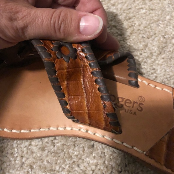 Original Jack Rogers leather sandals - Picture 4 of 5